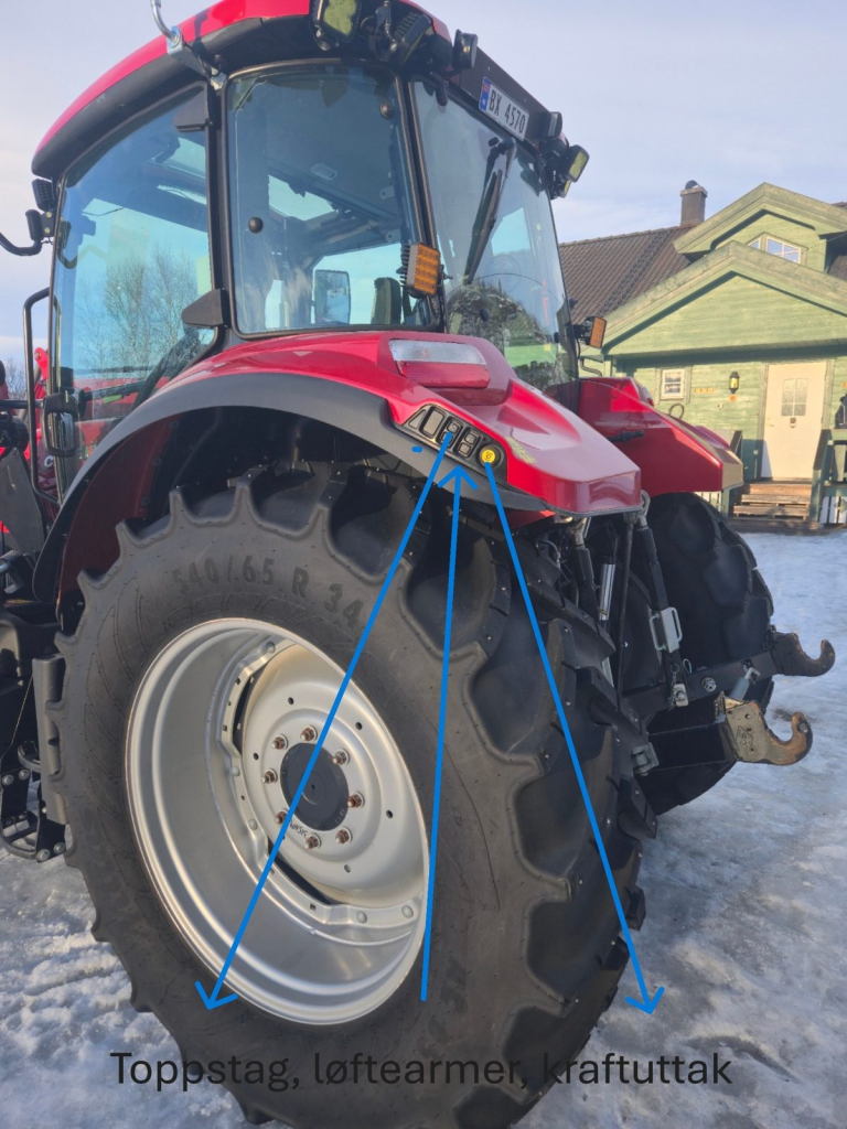 CASE IH Luxxum 120 - tracteur agricole occasion France