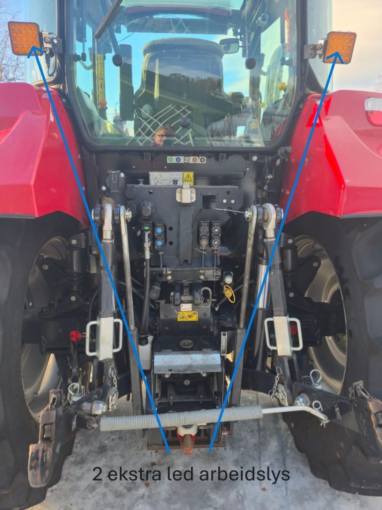 CASE IH Luxxum 120 - tracteur agricole occasion France