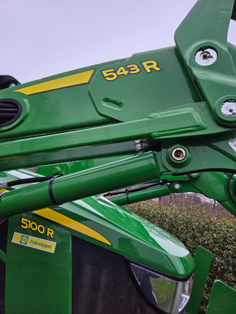 John Deere 5100 r - tracteur agricole occasion France