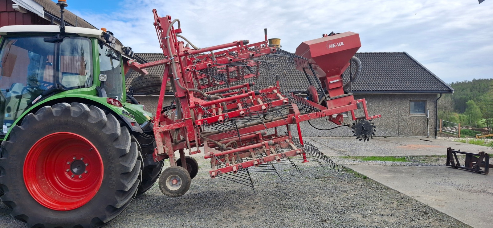 HE-VA Weeder ugressharv 9 Meter