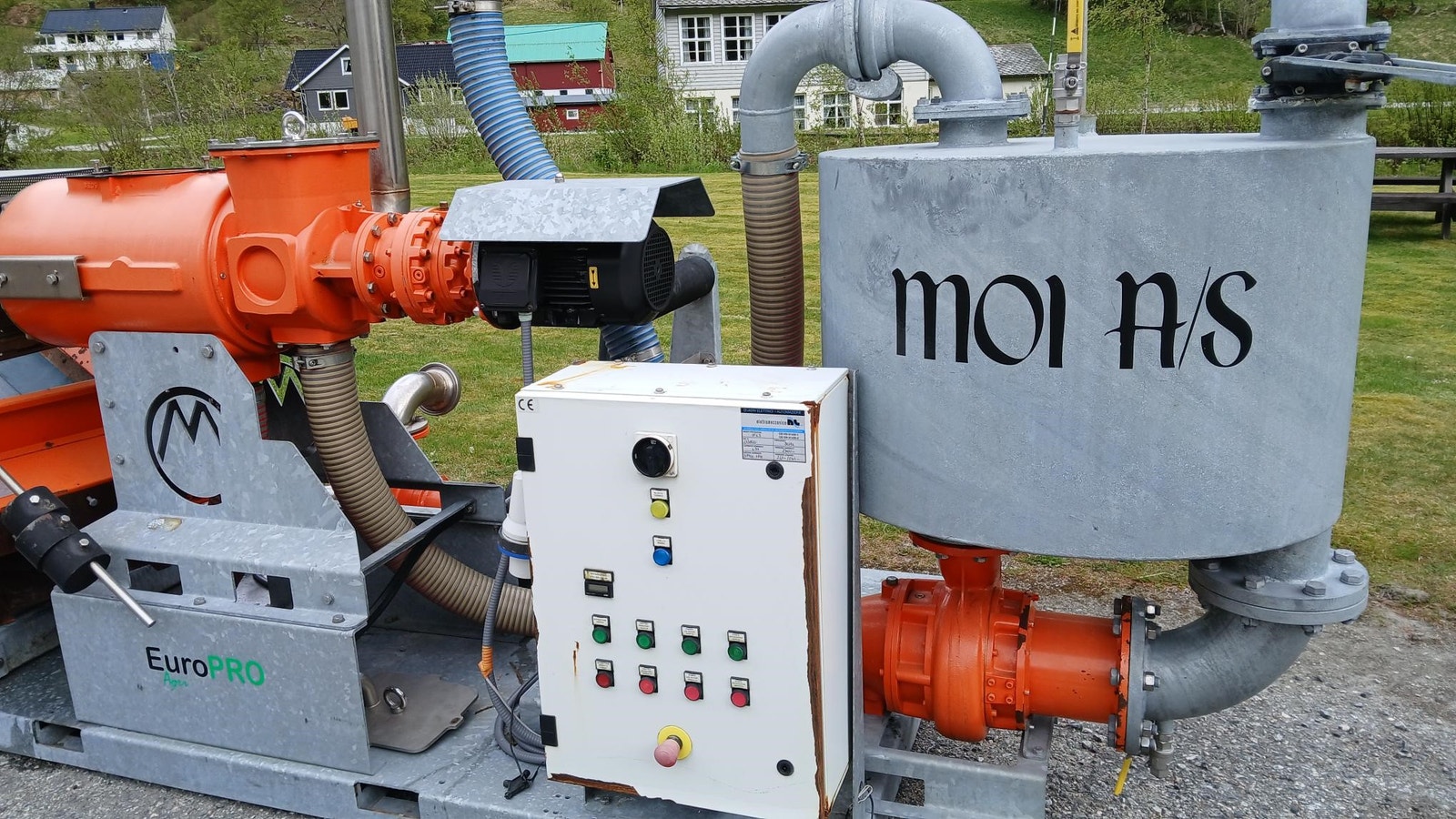 Mobil Gjødselseparator Cri-man MSU 260 Proff
