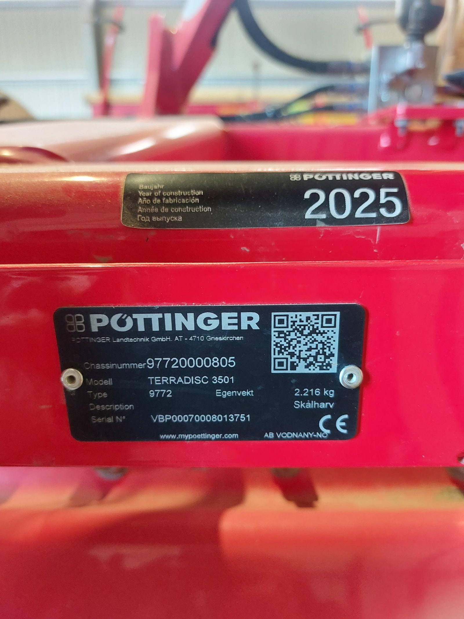 Pøttinger terradisc